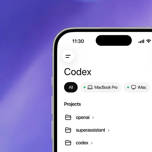 在 ChatGPT 移动应用中继续 Codex 工作
