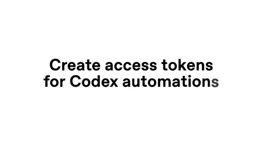 自定义 Codex 自动化工作流